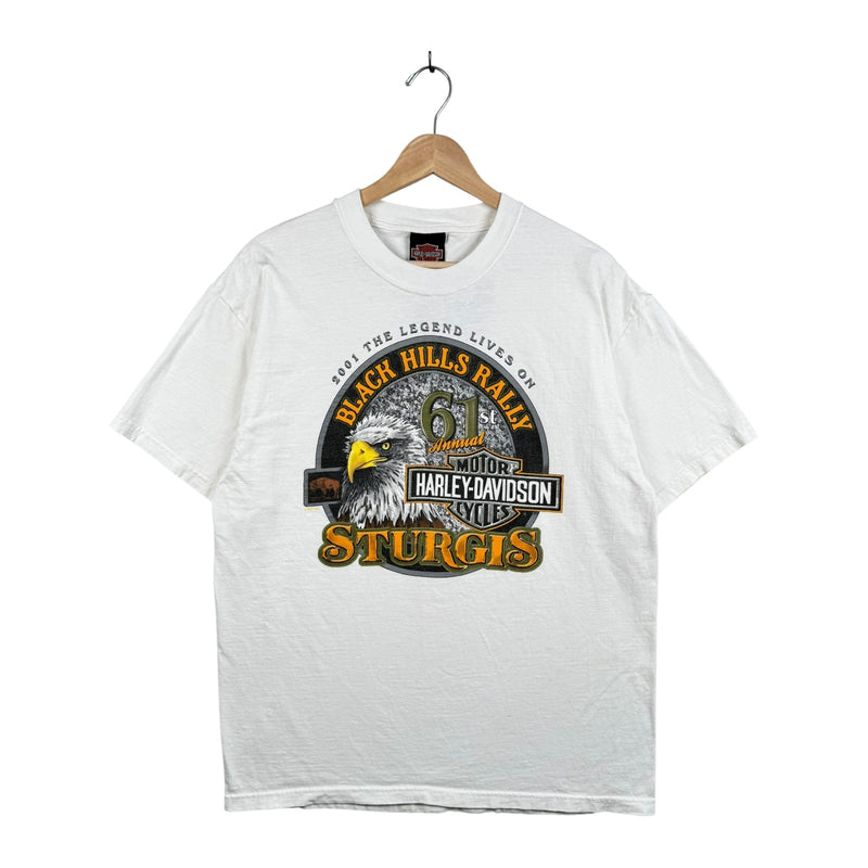 Vintage Harley Davidson Motorcycles T-Shirt 2001