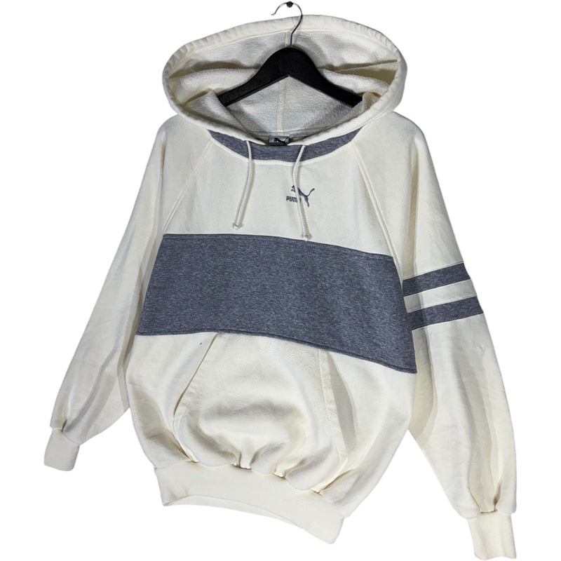 Vintage Puma Striped Hoodie