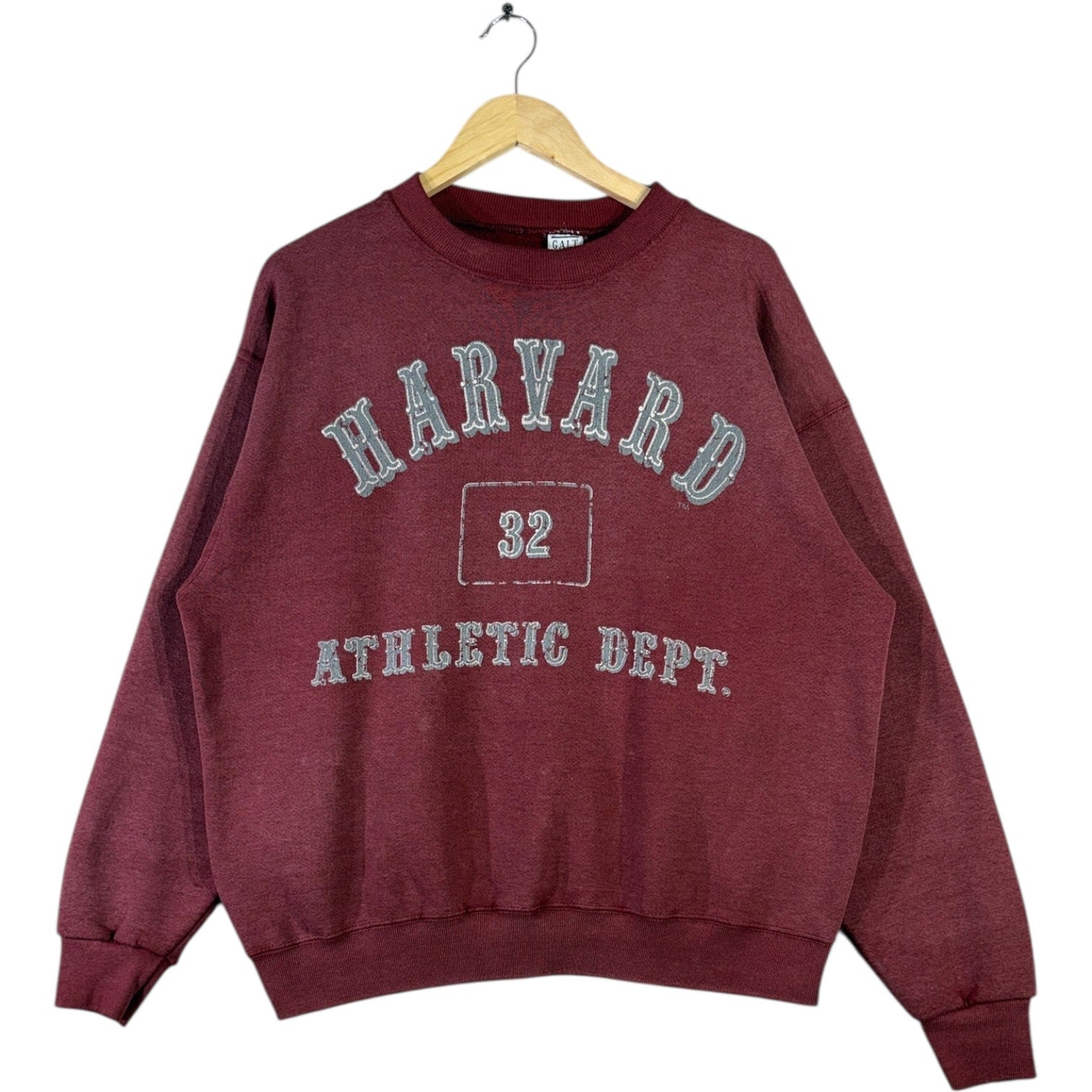 Vintage Harvard University Athletic Dept. 32 Crewneck