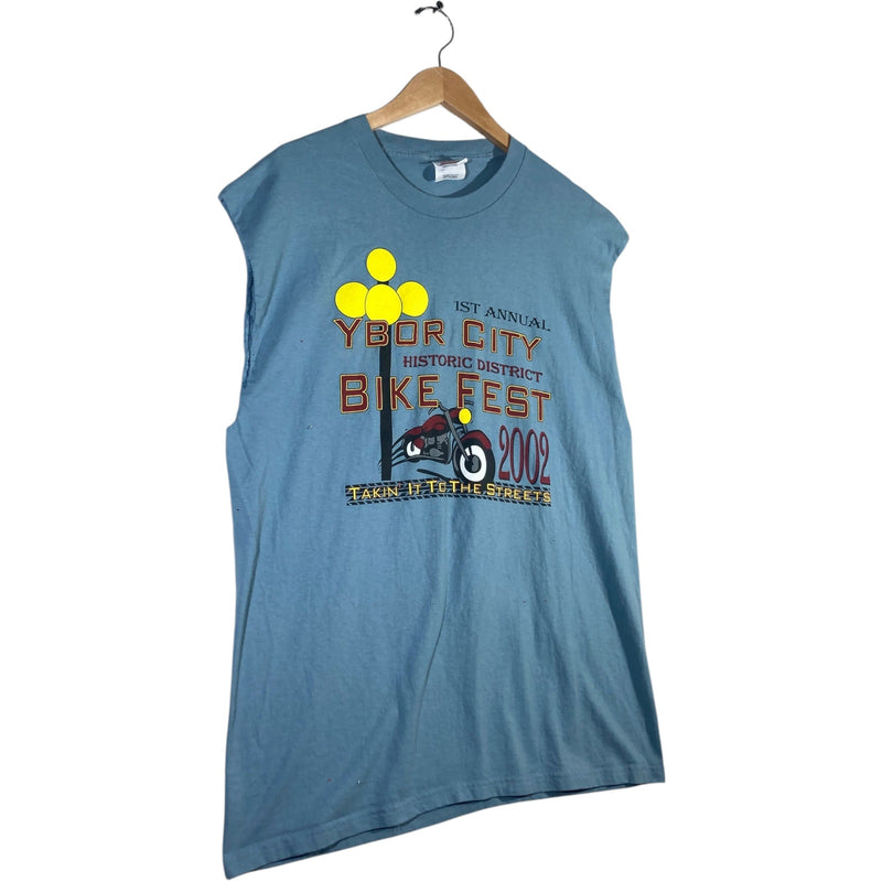 Vintage Hanes Ybor City Bike Fest 2002 Tank Top