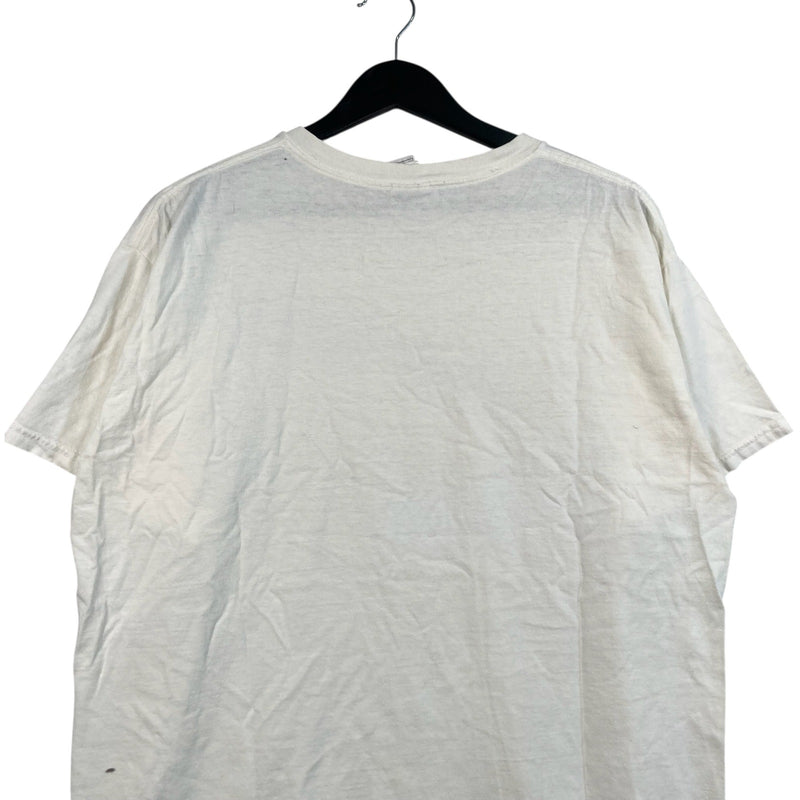 Vintage. Bud Light Chest Spellout Beer Promo Tee