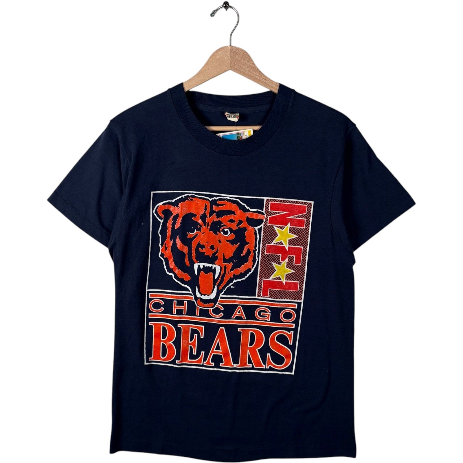 Vintage Chicago Bears Spellout NFL Tee 90s