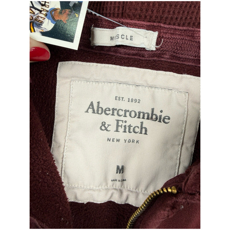 Vintage Abercrombie & Fitch Moose Full Zip Hoodie