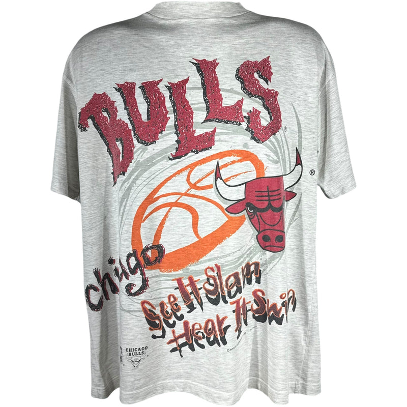 Vintage Chicago Bulls Magic Johnson T's AOP Tee