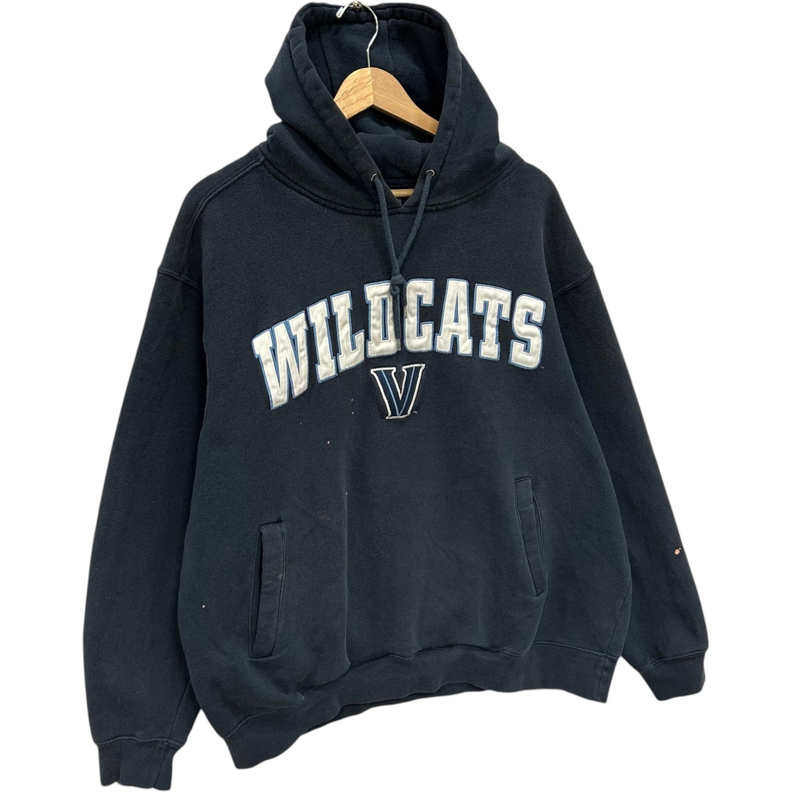 Vintage Villanova University Wildcats Spellout Hoodie