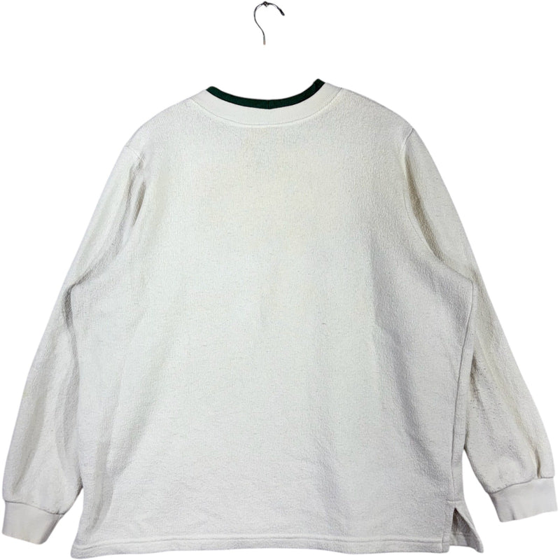 Vintage Embroidered Cardinals Nature Crewneck