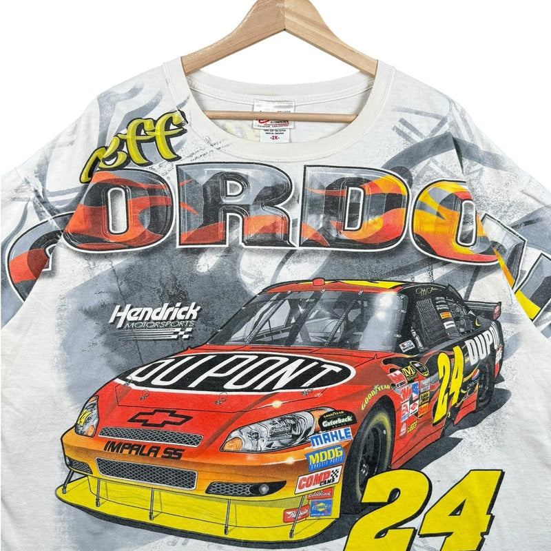 Vintage Jeff Gordon Dupont NASCAR Racing T-Shirt