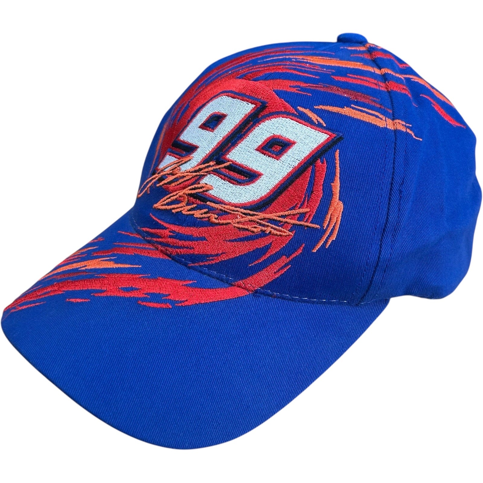 Vintage Jeff Burton #99 Embroidered Splash NASCAR Strapback Hat