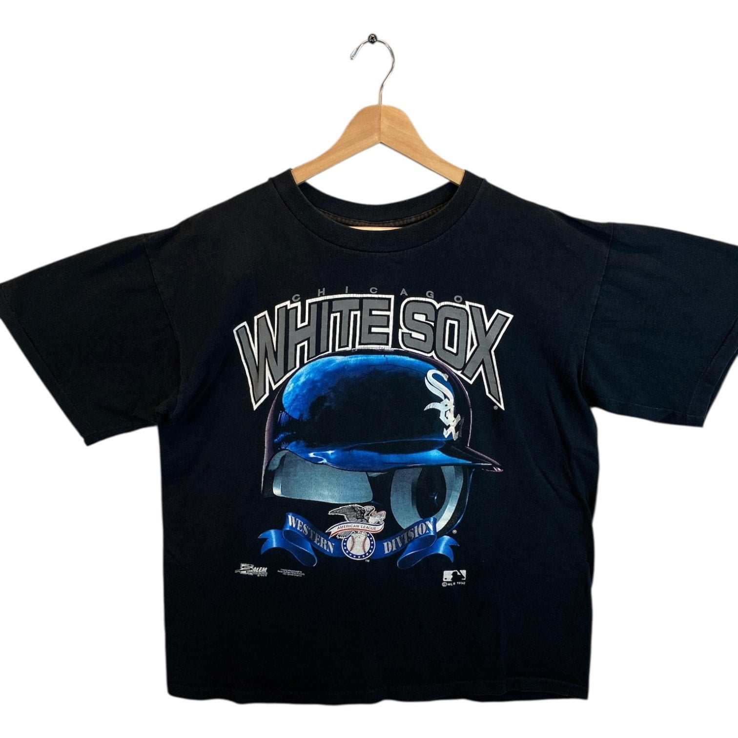 Vintage Chicago White Sox Helmet MLB T-Shirt