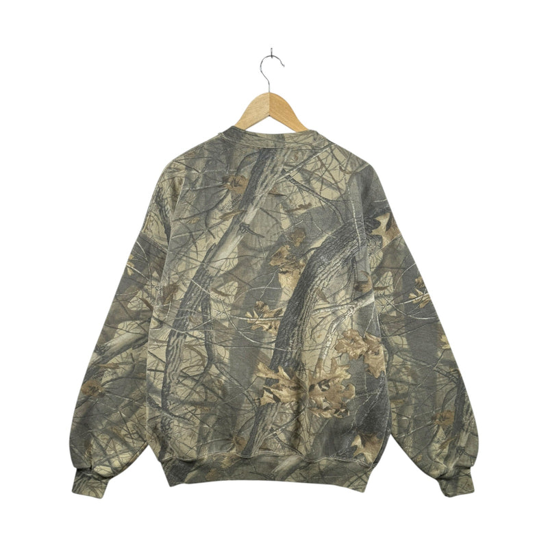 Vintage Realtree Camo Distress Crewneck