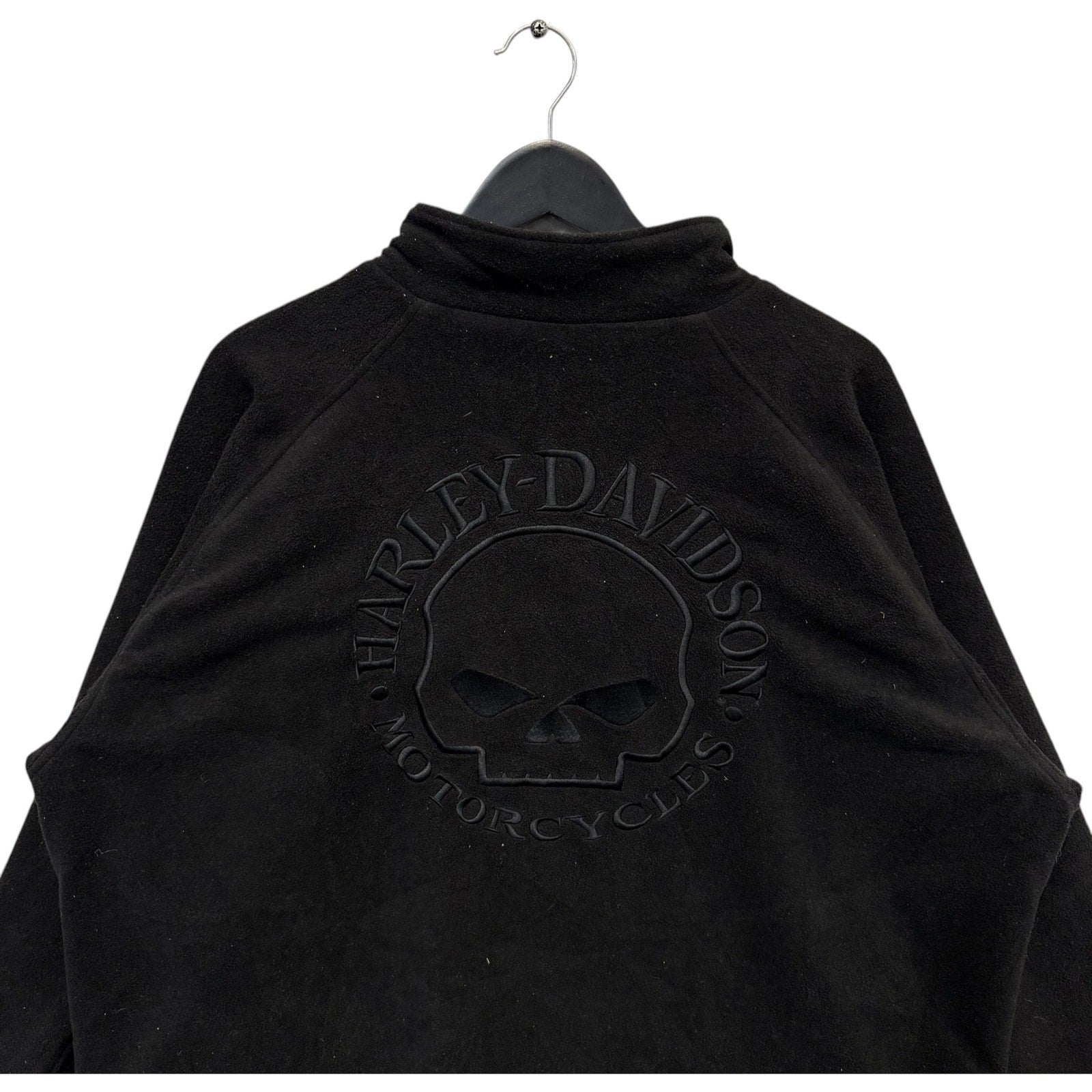Vintage Harley Davidson Embroidered Fleece