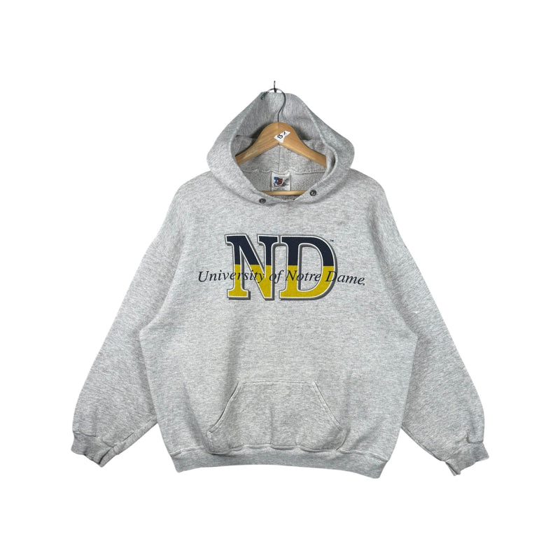 Vintage University Of Notre Dame Pullover Hoodie