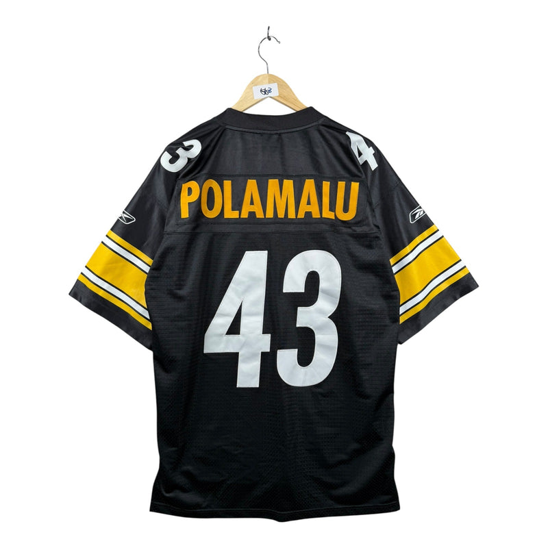 Vintage NFL Reebok Polamalu 43 Steelers Jersey