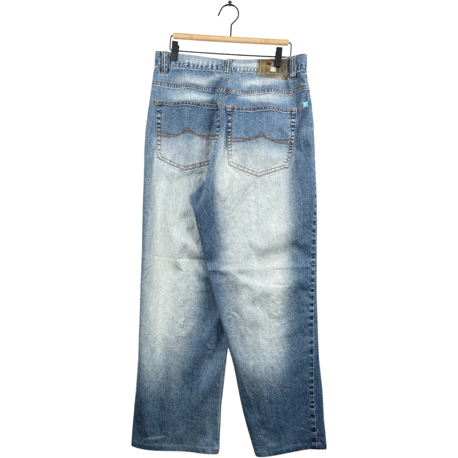 Vintage Azzure Wide Leg Denim Jeans 32x30