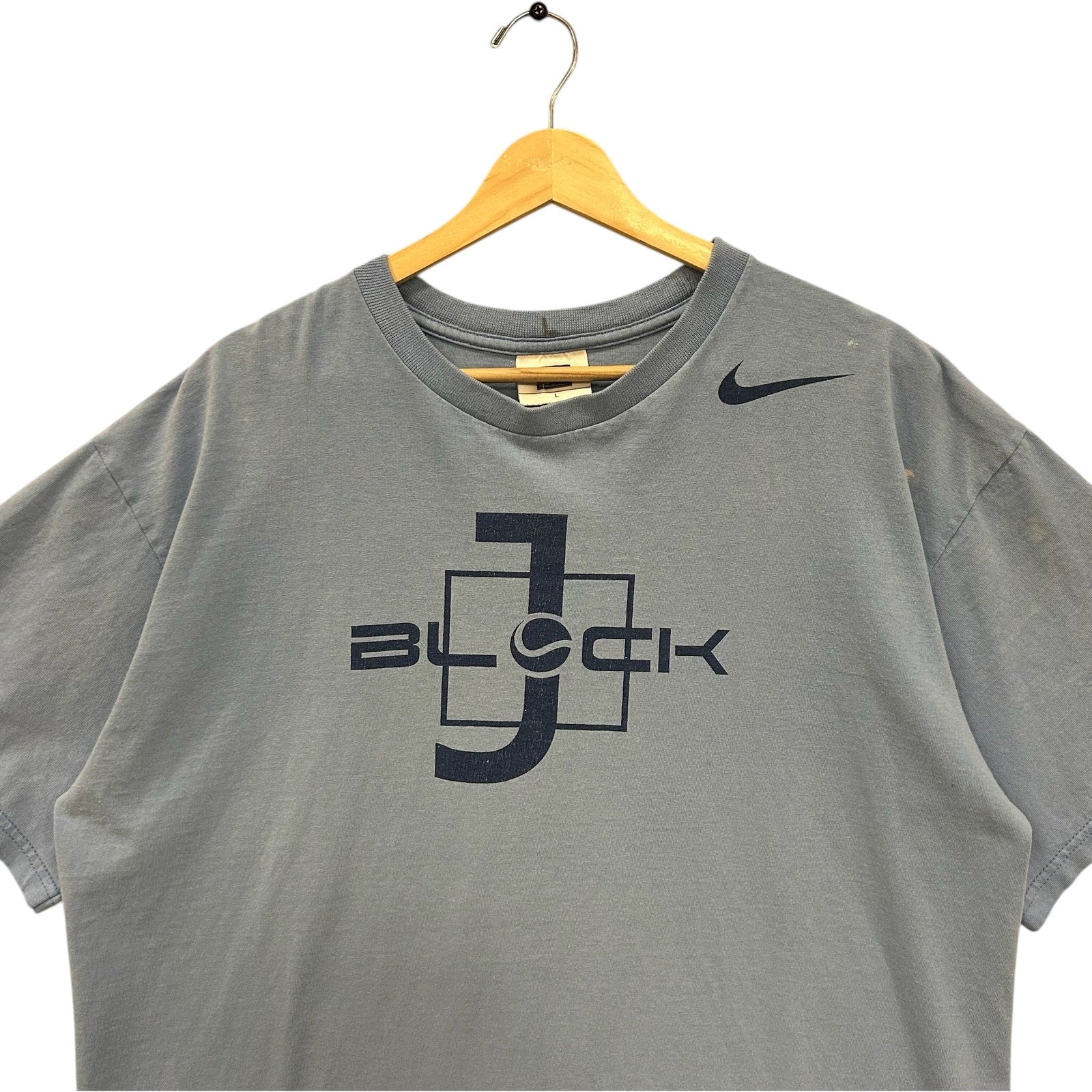 Vintage Nike J Block "Fire It Up One Time... 'Bam!" Tee