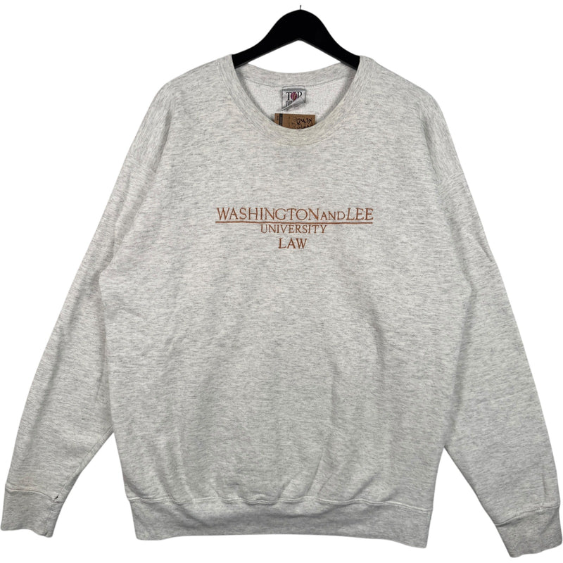 Vintage Washington And Lee University Of Law Crewneck