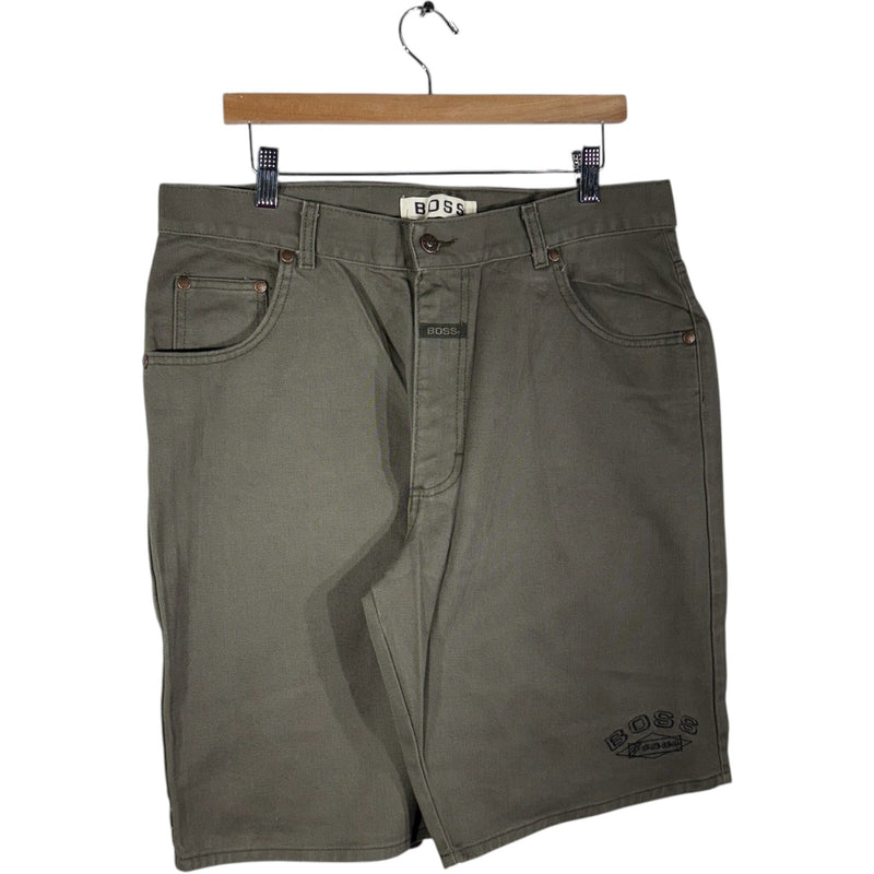 Vintage Boss Relaxed Fit Chino Shorts 38x11 NWT