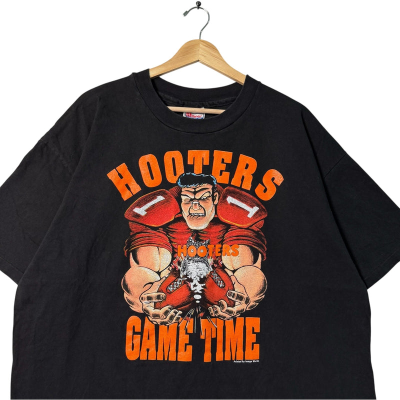 Vintage Hooters "Game Time" Football Tee