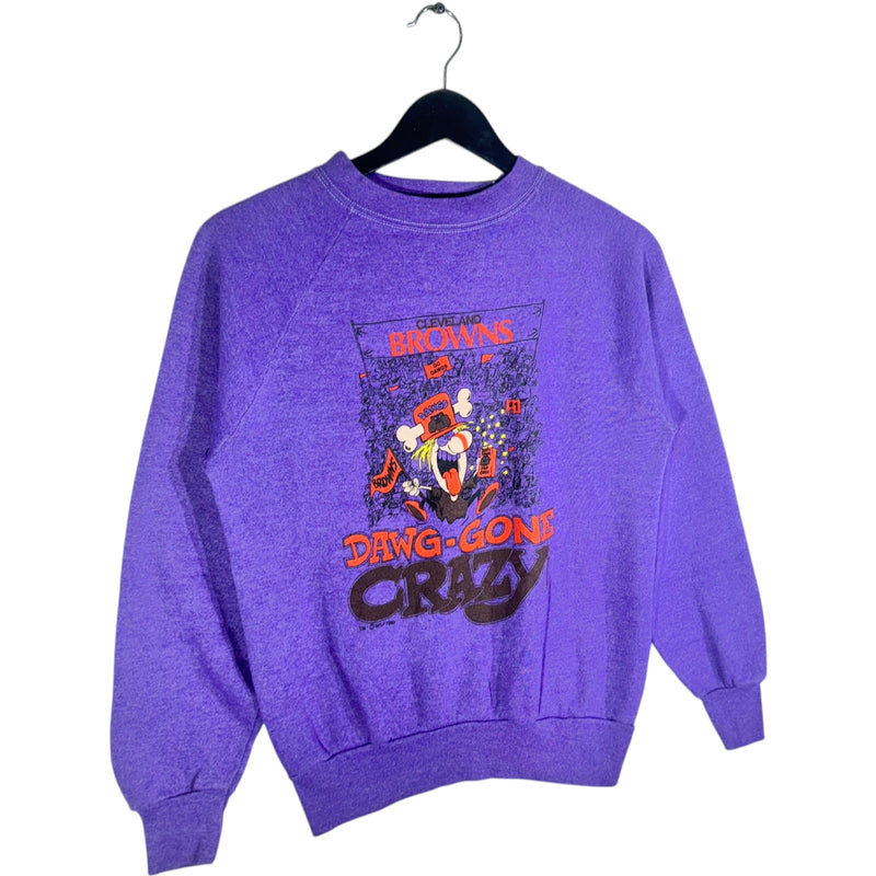 Vintage Cleveland Browns "Dawg-Gone Crazy" NFL Crewneck