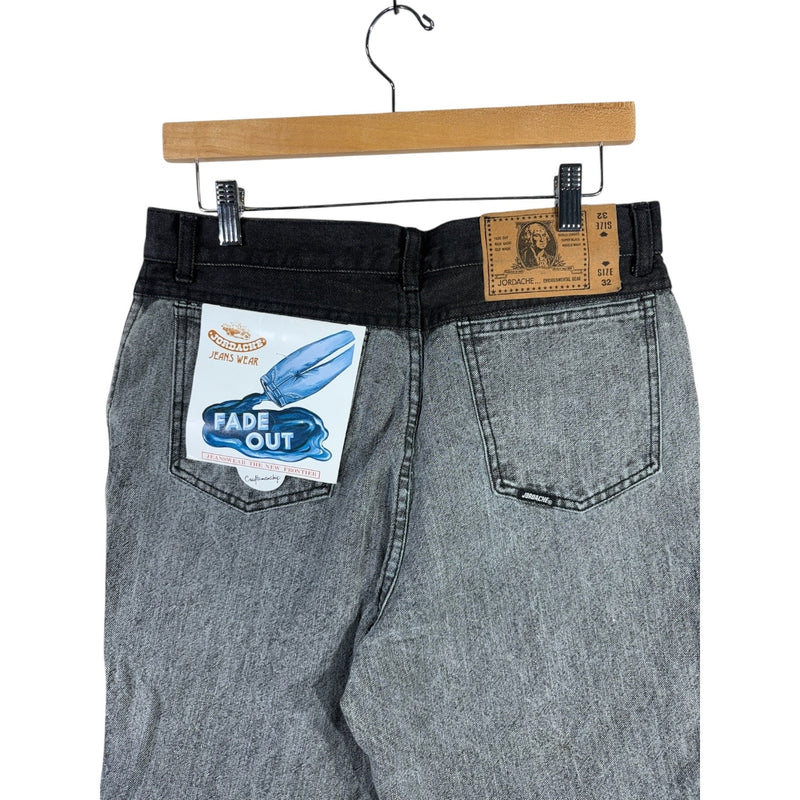 Vintage NWT Jordache Jeans Wear Fade Out Denim Shorts 32