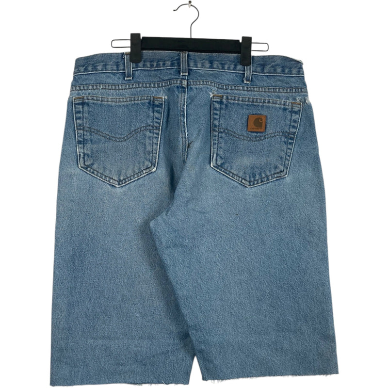 Vintage Carhartt Denim Cut Off Shorts 34