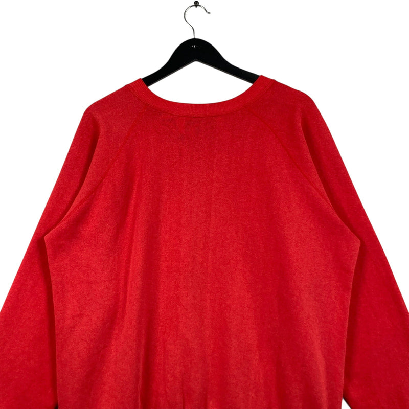 Vintage Blank Red Crewneck