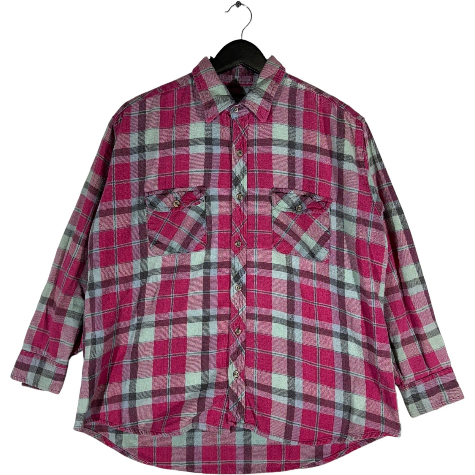 Vintage Big Yank Plaid Flannel 90s