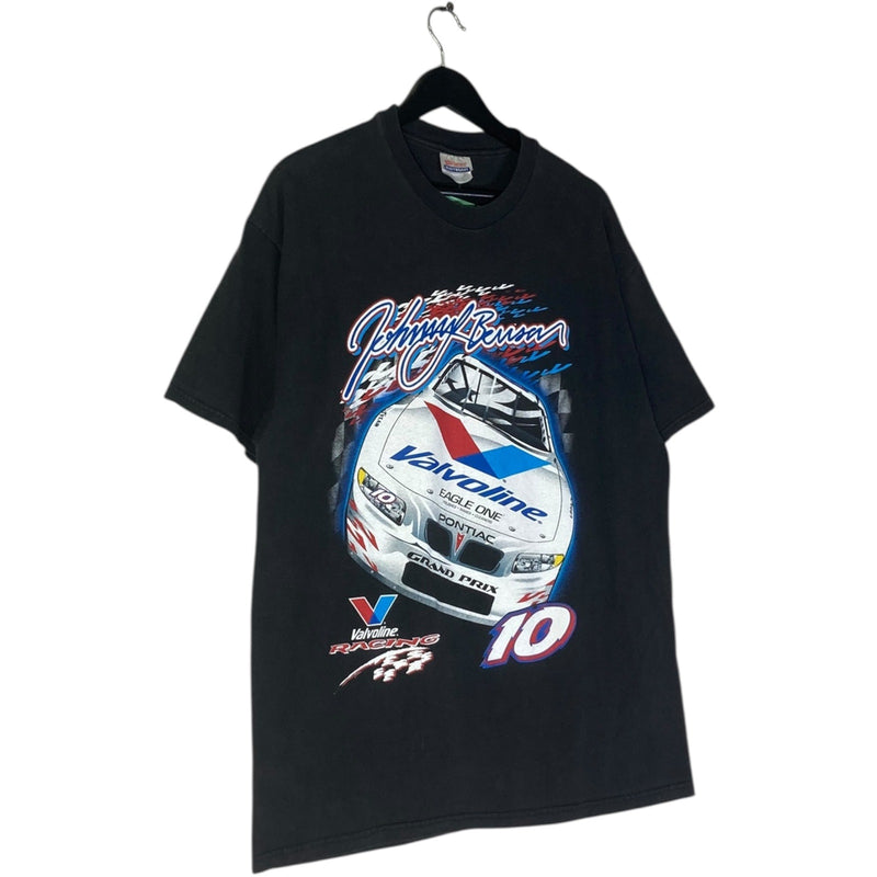 Vintage Johnny Benson Valvoline #10 Racing T-Shirt