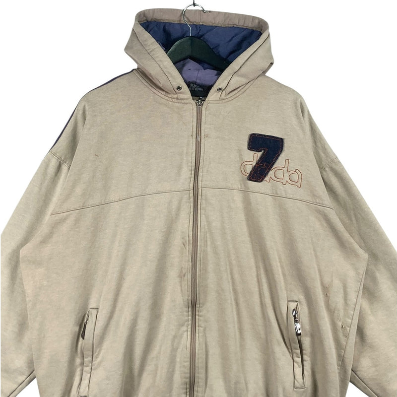 Vintage Dada Supreme 7 Stripes Full Zip Hoodie