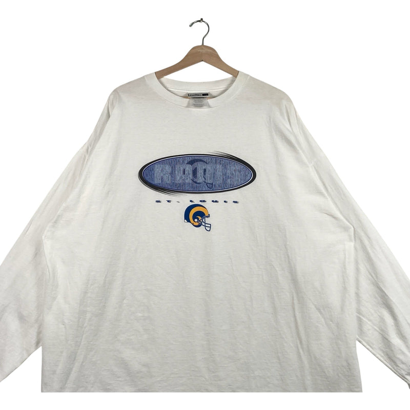 Vintage Puma St Louis Rams Helmet Long Sleeve