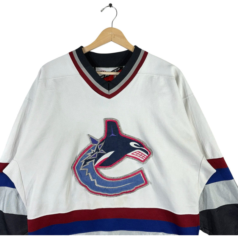 Vintage Vancouver Canucks NHL Long Sleeve Jersey
