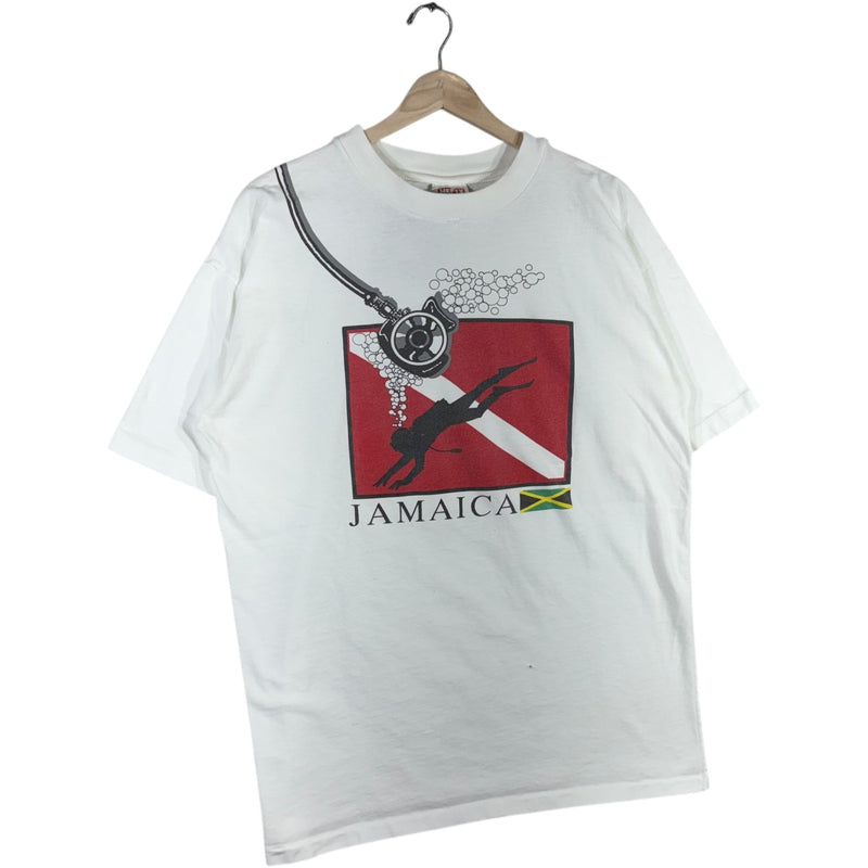 Vintage Jamaica Red Stripe Snorkling Promo Tee