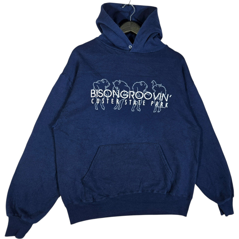 Vintage Bison Groovin' Custer State Park Hoodie