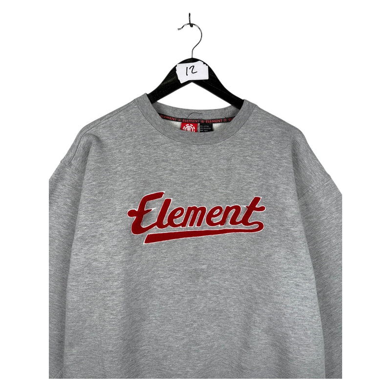 Vintage Element Spellout Logo Crewneck