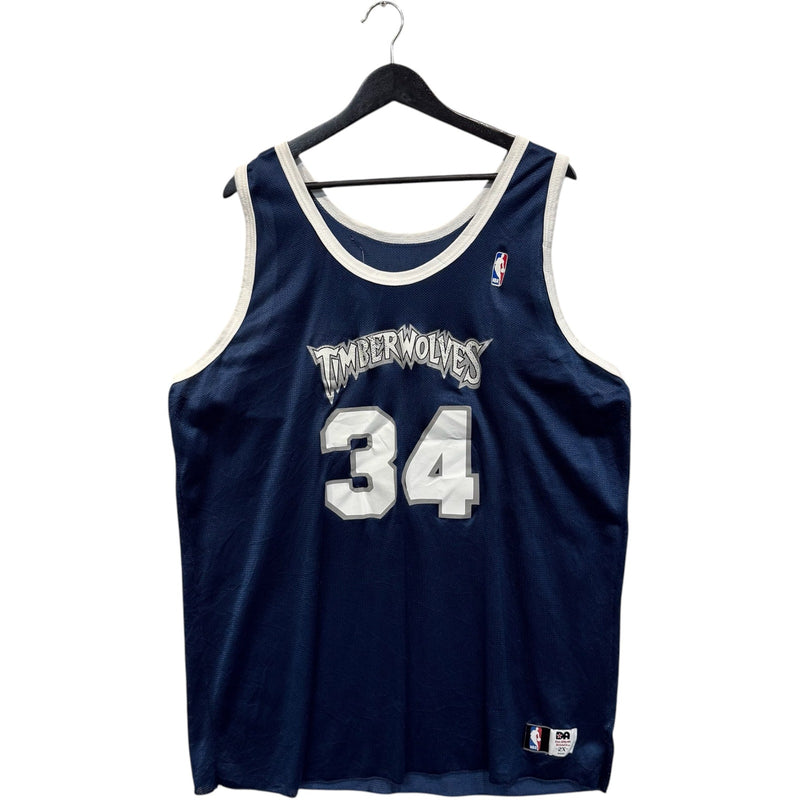 Vintage Minnesota Timberwolves #34 NBA Jersey