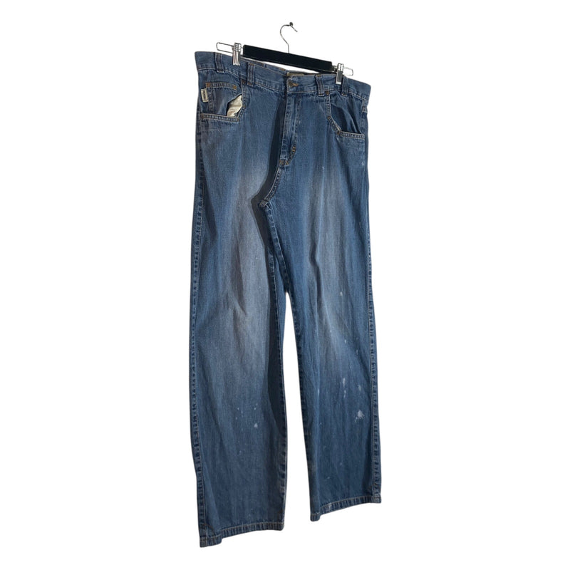 Vintage Straight Leg Denim Jeans
