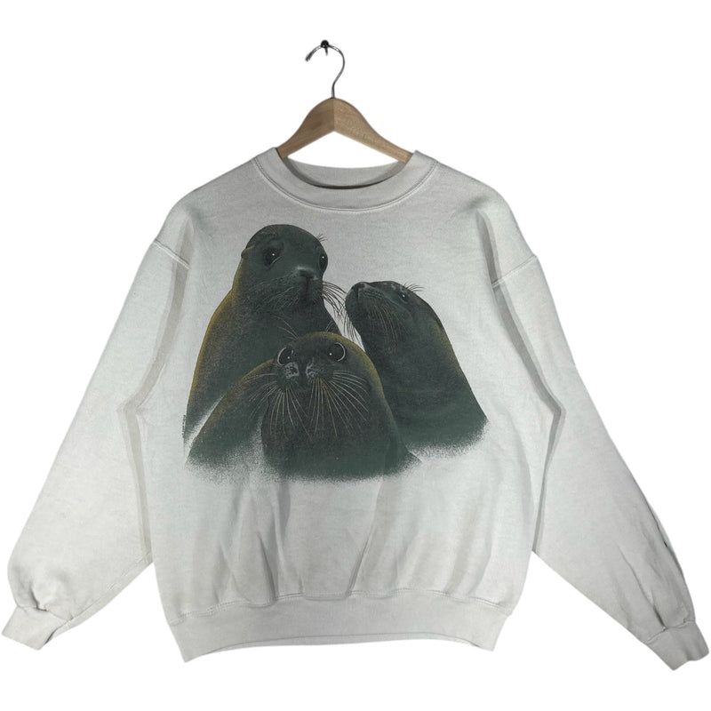 Vintage Seal Pups Crewneck