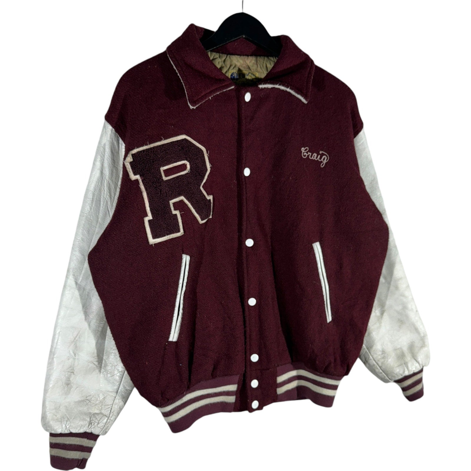 Vintage Rutgers Prep Soccer '93 Varsity Jacket