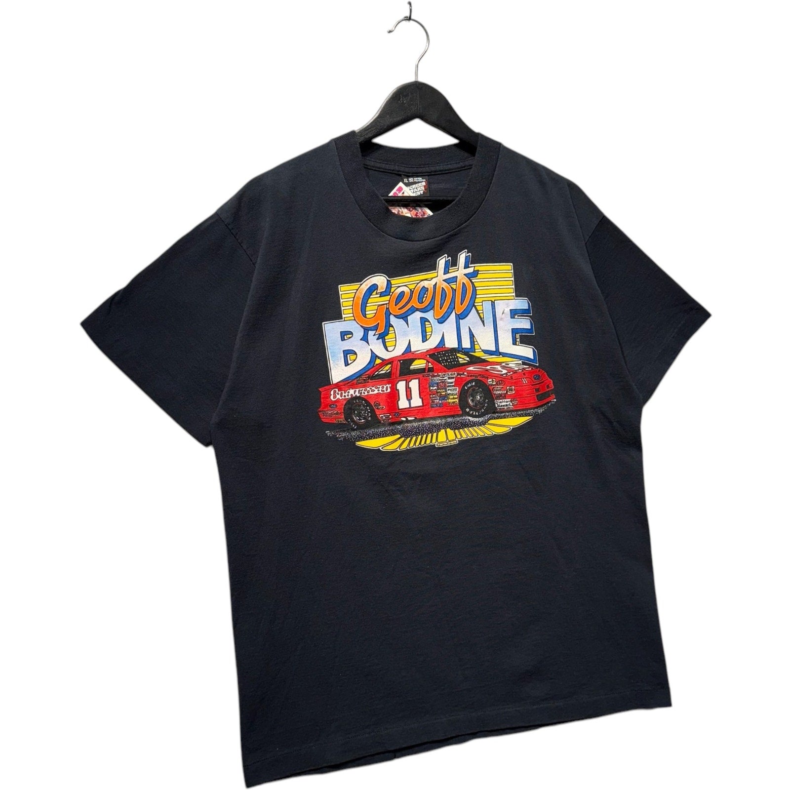 Vintage Geoff Bodine Budweiser NASCAR Tee
