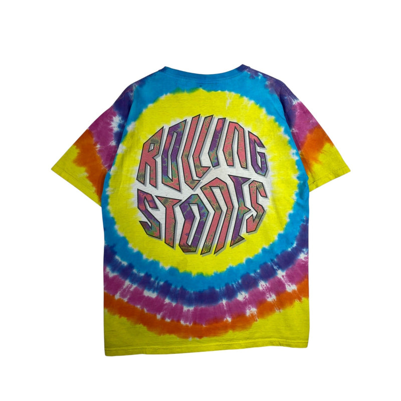 Vintage Rolling Stones Tie Dye Band Graphic T-Shirt