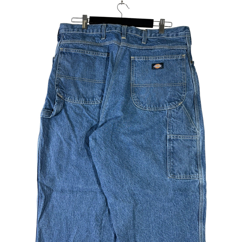Vintage Dickies Carpenter Cargo Denim Jeans 46