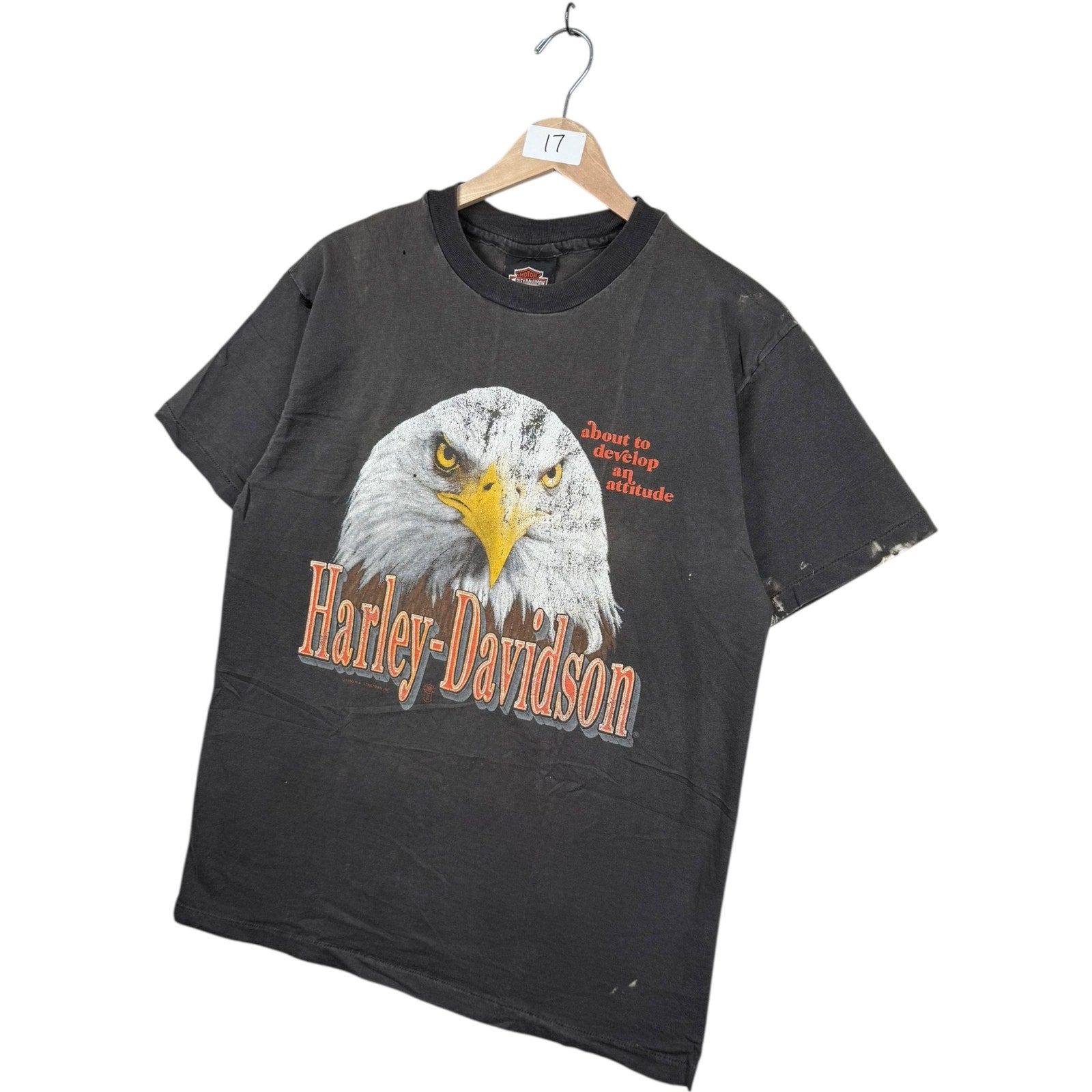 Vintage Harley Davidson Motorcycles Washington T-Shirt