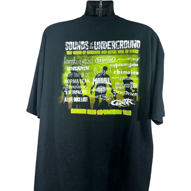 Vintage Sounds of the Underground Concert Tee 2005