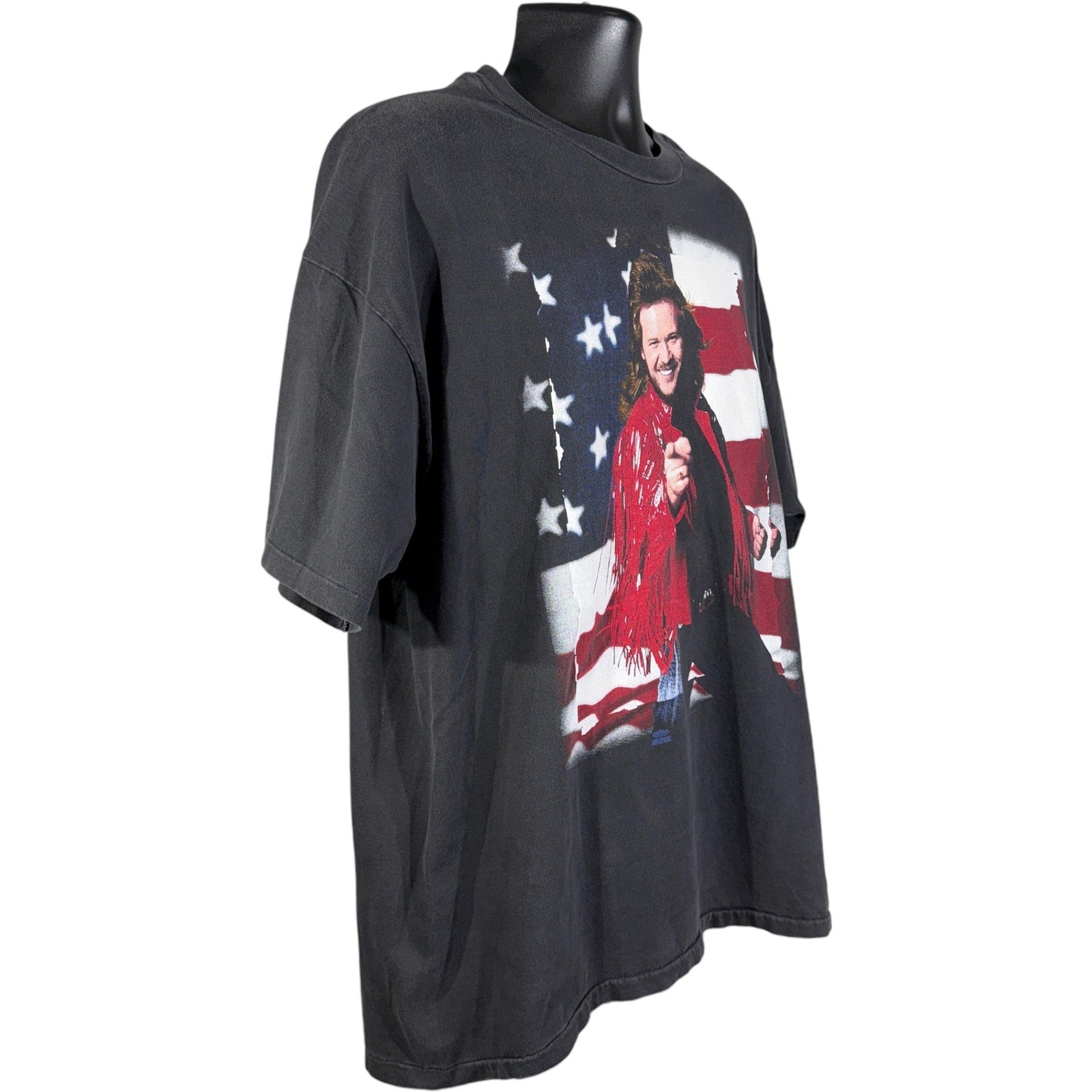 Vintage Winterland Travis Tritt American Flag Tee 1993