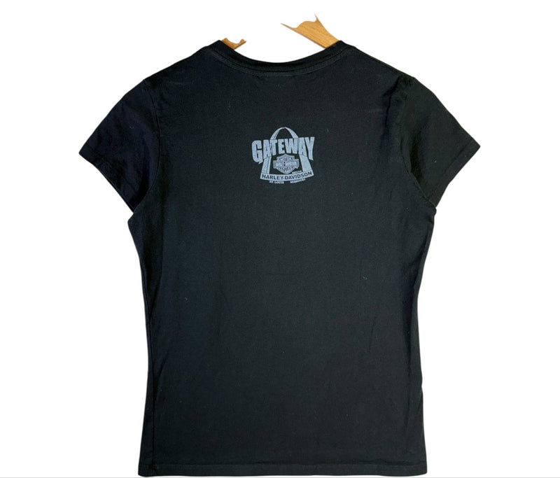 Vintage Harley Davidson Pirate Skull Women's T-Shirt