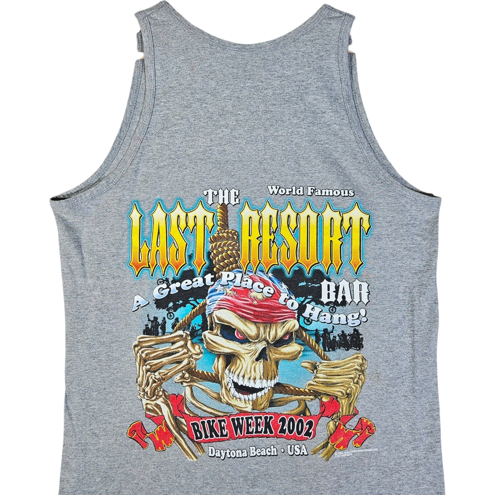 Vintage World Famous Bike Week 2002 Tank Top