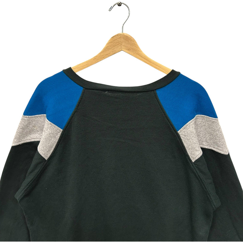 Vintage Pony Color Block Logo Crewneck 90s