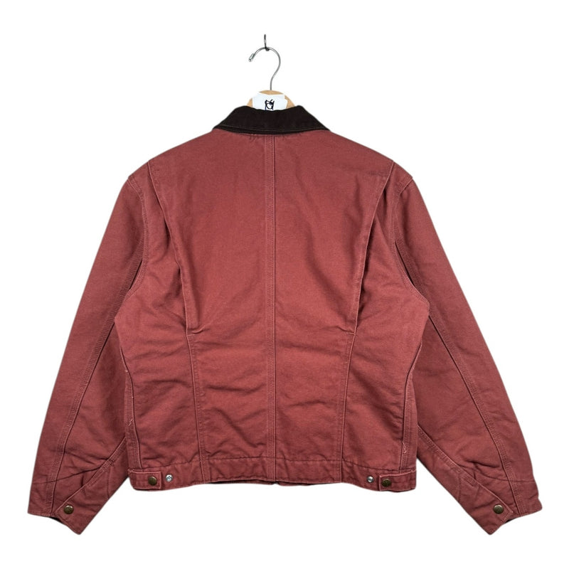 Vintage Carhartt Sandstone Detroit Sherpa-Lined Jacket