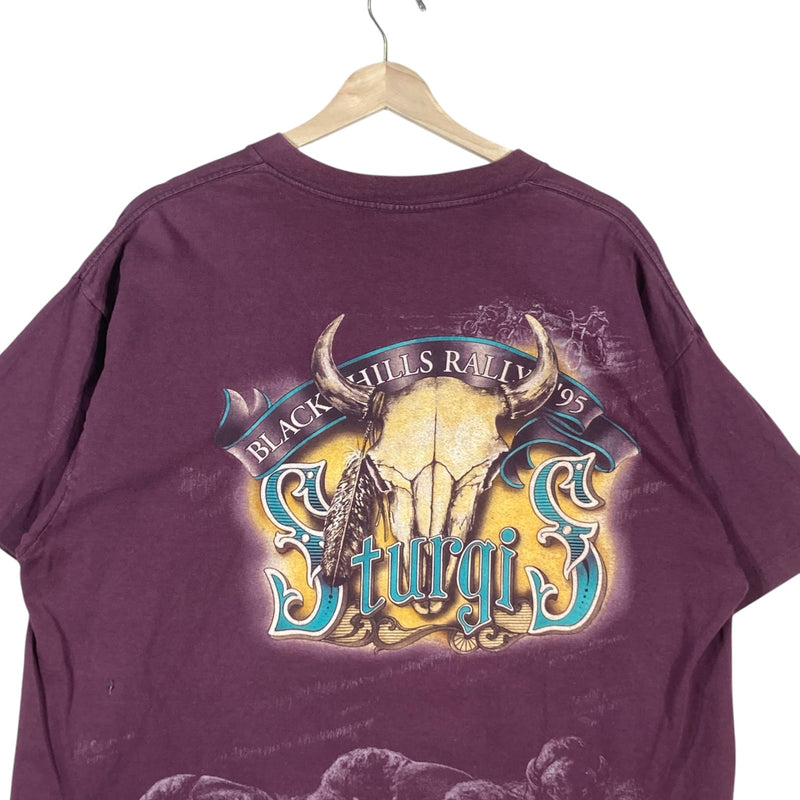 Vintage Sturgis Black Hills Rally Tee 1995