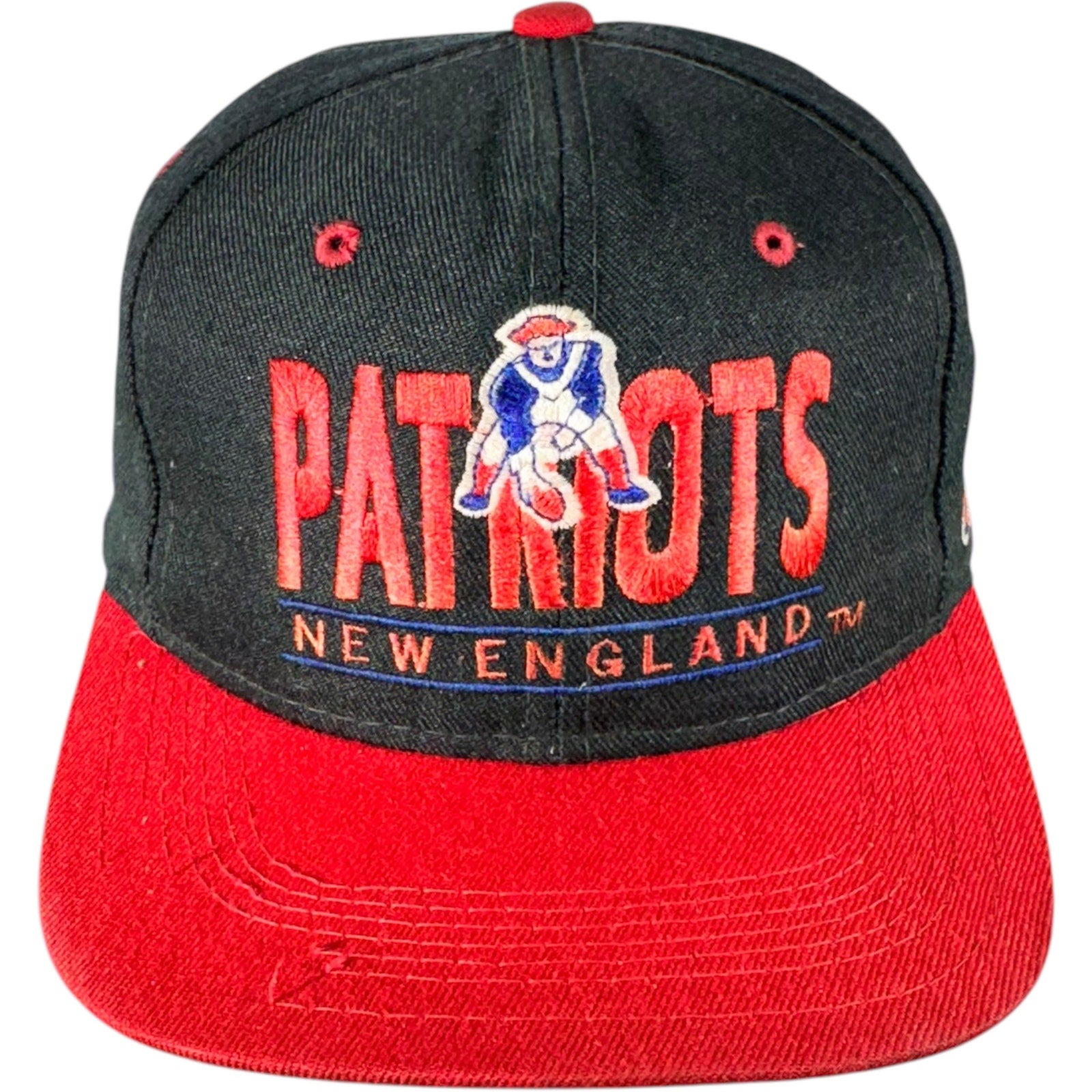 Vintage New England Patriots NFL Snapback Hat 90s